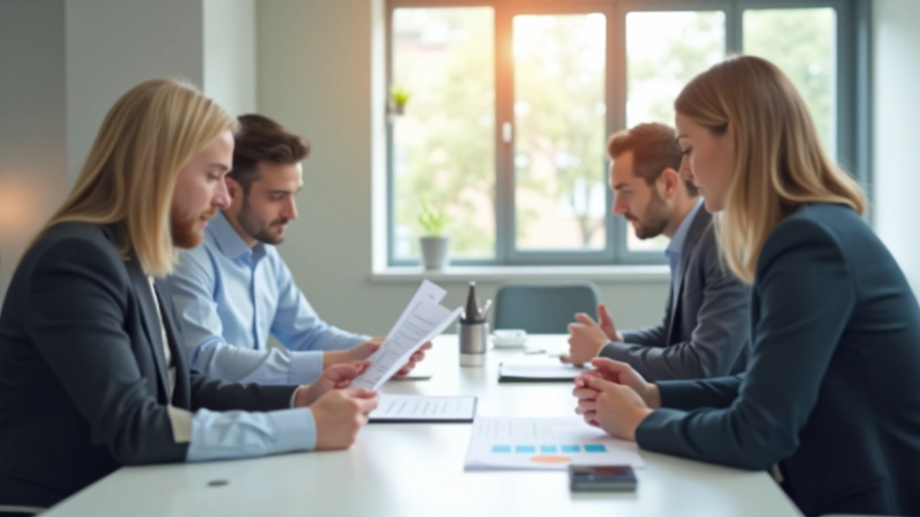 Professionelle Beratung zur betrieblichen Altersvorsorge in modernem Büroumfeld