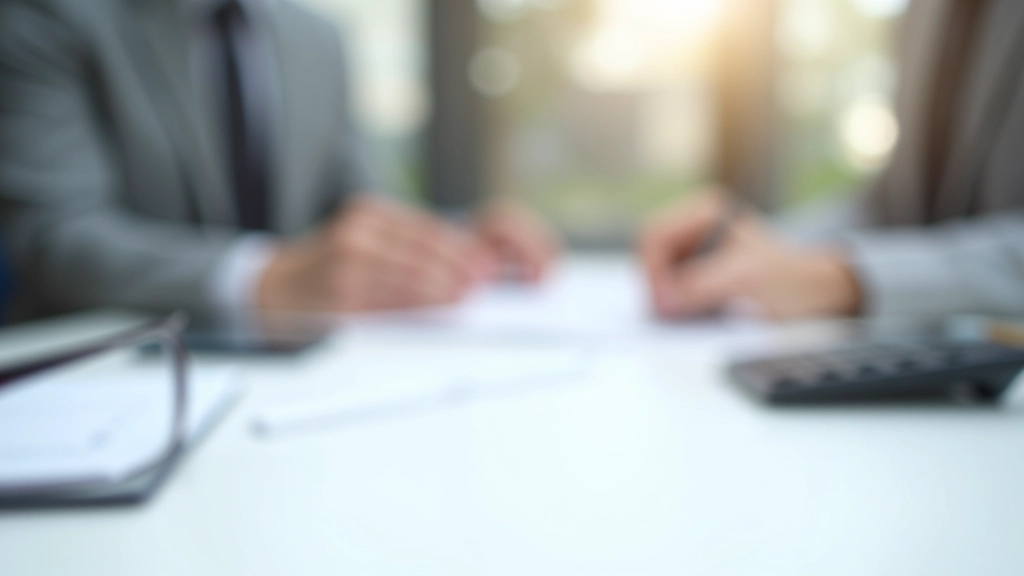 Dokumente zur Altersvorsorge auf Schreibtisch mit Taschenrechner und Brille